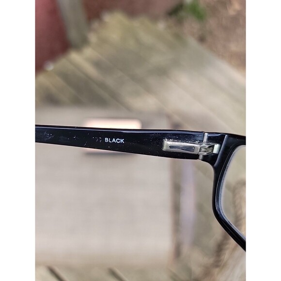 Wide Guyz Black Glasses Frames Only Case Included - Picture 4 of 5